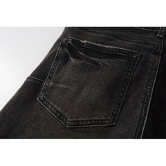 Purple Brand Jeans Pure Cotton High Street Trend #9080