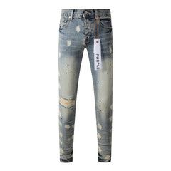 Purple Brand Jeans Pure Cotton High Street Trend #9092