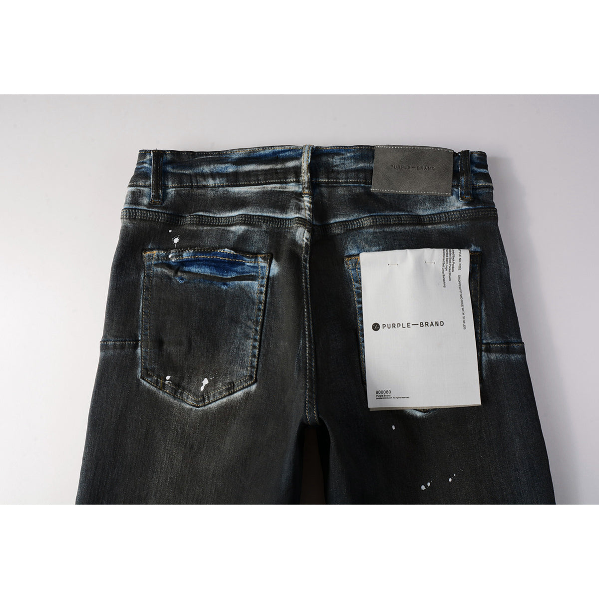 Purple Brand Jeans Pure Cotton High Street Trend #9051