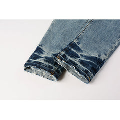 Purple Brand Jeans Pure Cotton High Street Trend #9077