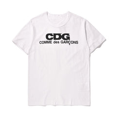 CDG Be Kind T Shirt Heart Lay Peach Heart Unisex Wear Cotton round Neck Love Short Sleeve