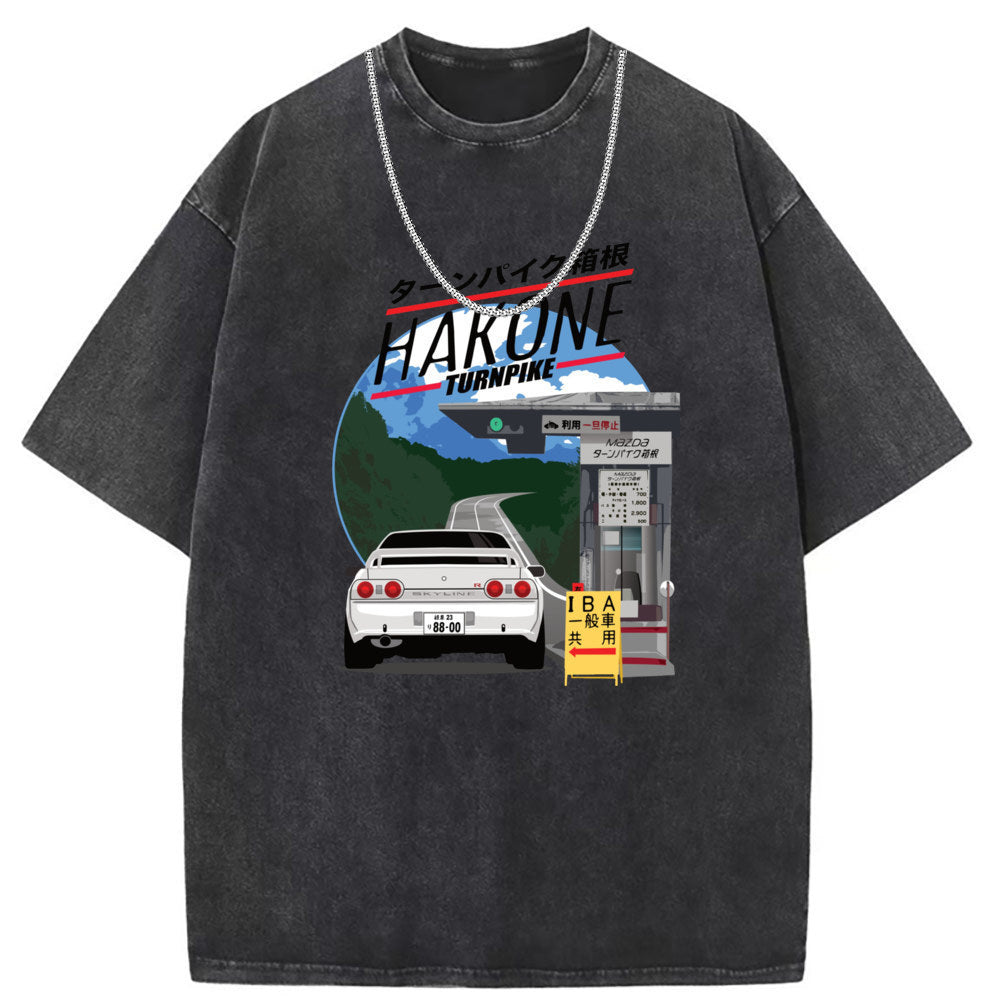 Men T Shirts Short Sleeve T-Shirt Men's Harajuku Vintage Anime