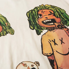 Men Long Sleeve T Shirt Fun Cartoon Anime Base Ride