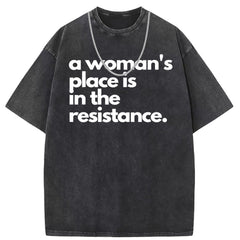 Men T Shirts Short-sleeved T-shirt women wash and do old street