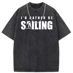 Men T Shirts Short Sleeve T-Shirt Washed Old Punk Loose