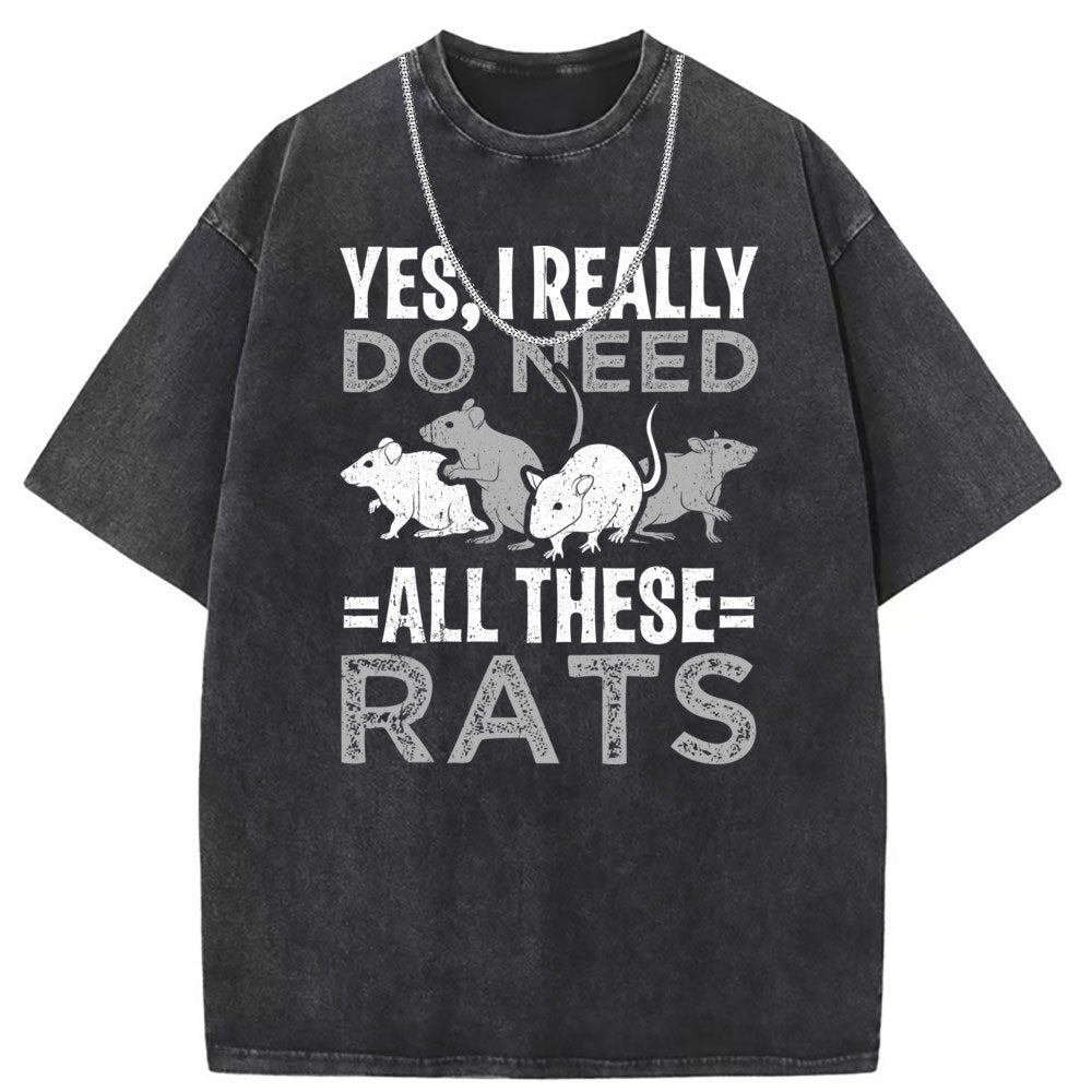 Mens T Shirts Washed