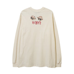 Men Long Sleeve T Shirt Fun Cartoon Anime Base Ride