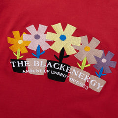 Men Long Sleeve T Shirt Flower Embroidered Bottoming Shirt