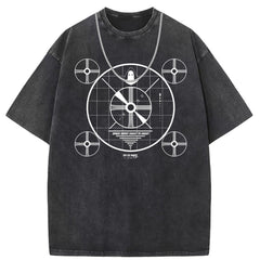 Men T Shirts Short-sleeved T-shirt women wash and do old street