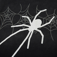 Men Long Sleeve T Shirt Dark Style Personality Spider Print