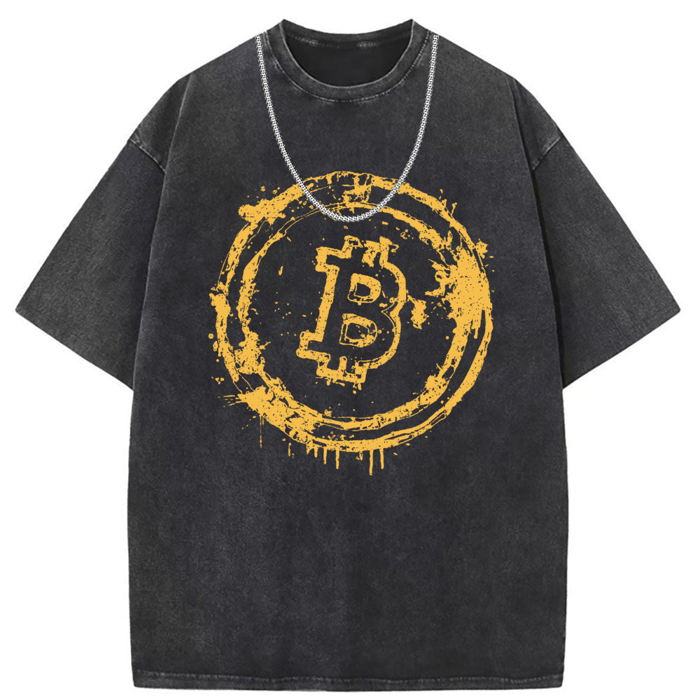 Mens T Shirts Short Sleeve T-Shirt Vintage Anime Oversize