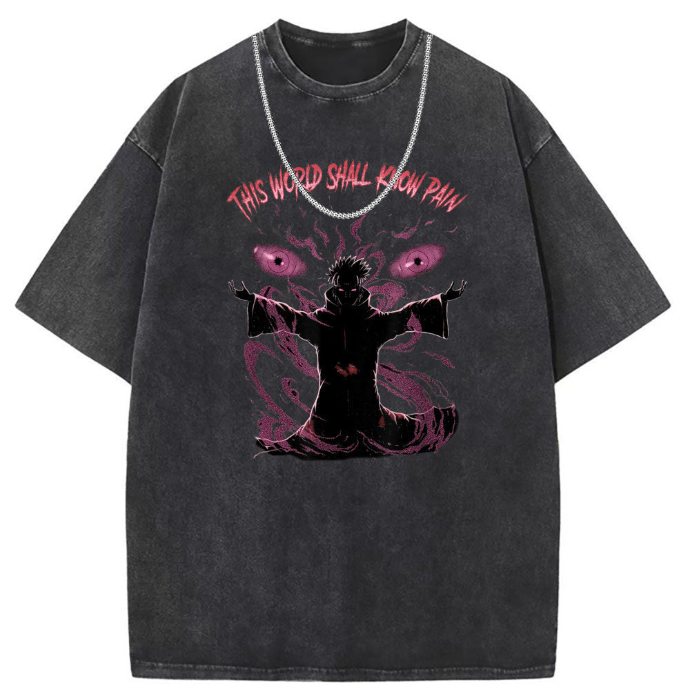 Men's T Shirts Cotton Crew Neck Short Sleeve T-Shirt Women's Washed and Old
