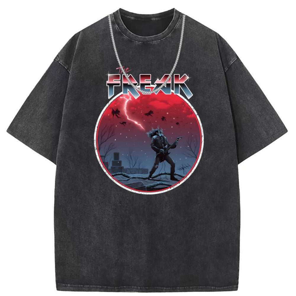 Men T Shirts Crew neck short sleeve T-shirt retro vintage loose casual