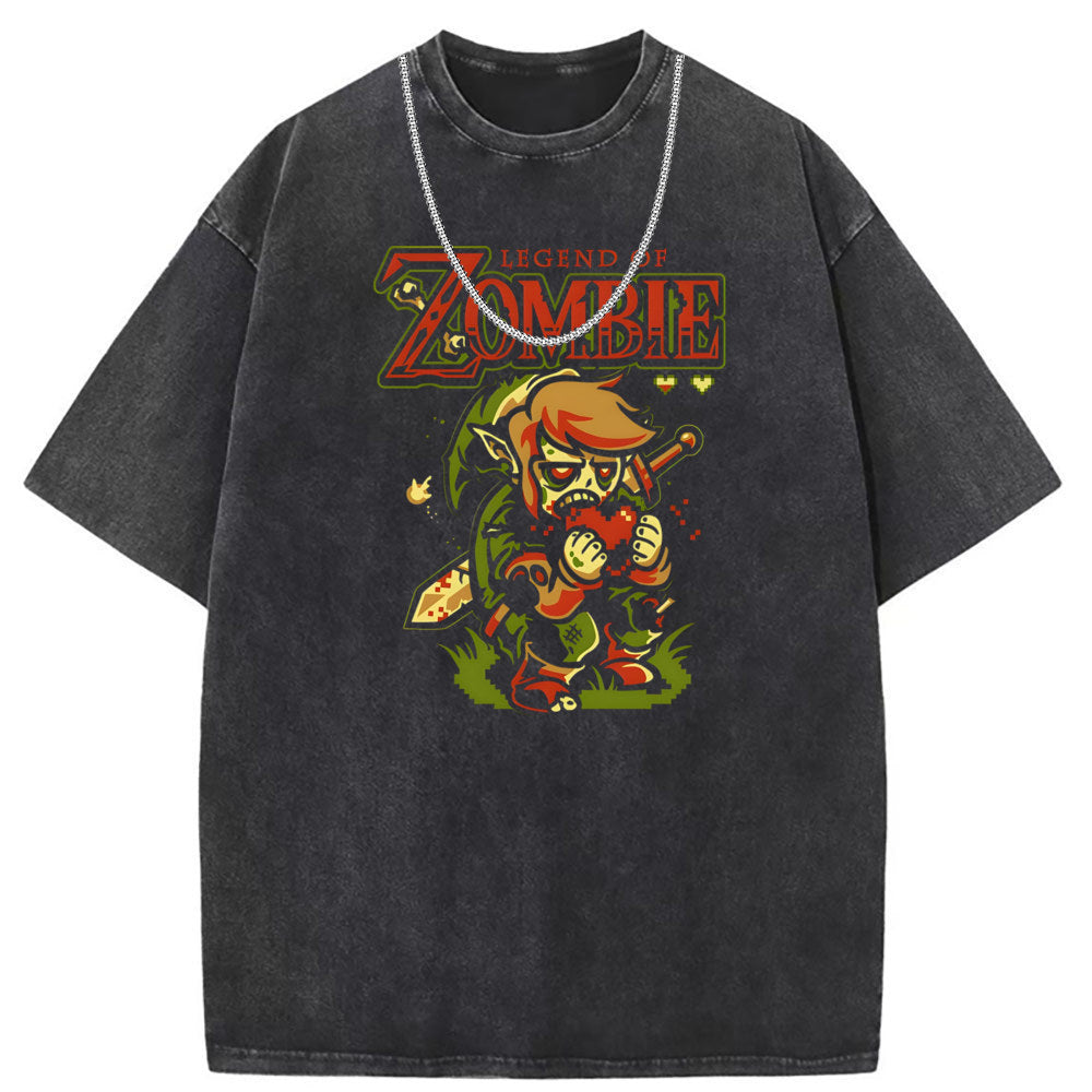 Men T Shirts Crew neck short sleeve T-shirt retro vintage loose casual