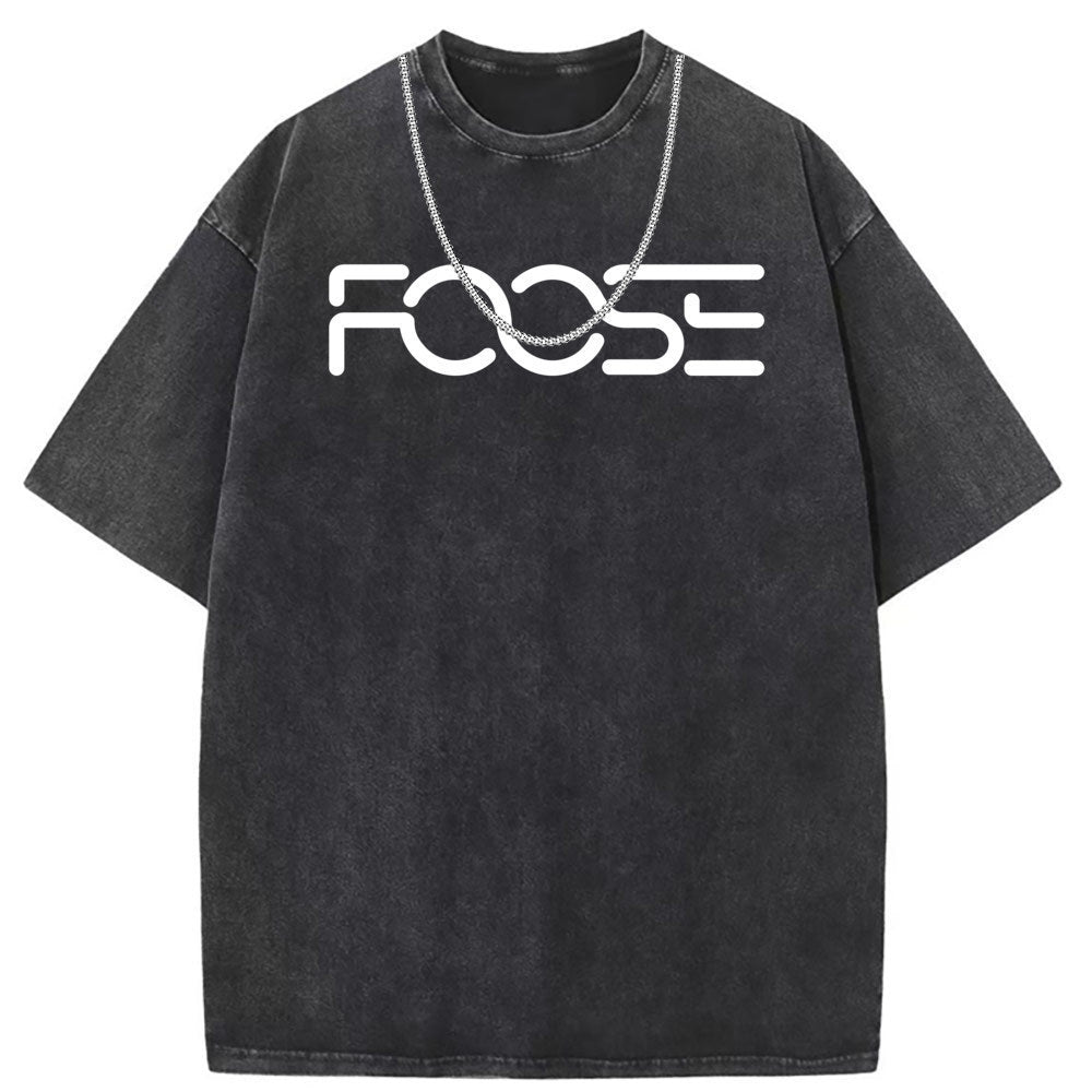 Men T Shirts Short-sleeved T-shirt women washed and old