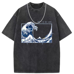 Men T Shirts Crew neck short sleeve T-shirt retro vintage loose casual