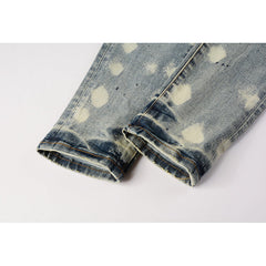 Purple Brand Jeans Pure Cotton High Street Trend #9092