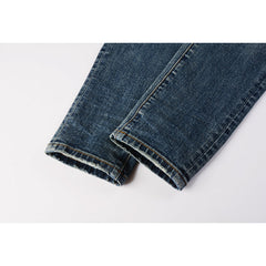 Purple Brand Jeans Pure Cotton High Street Trend #9097