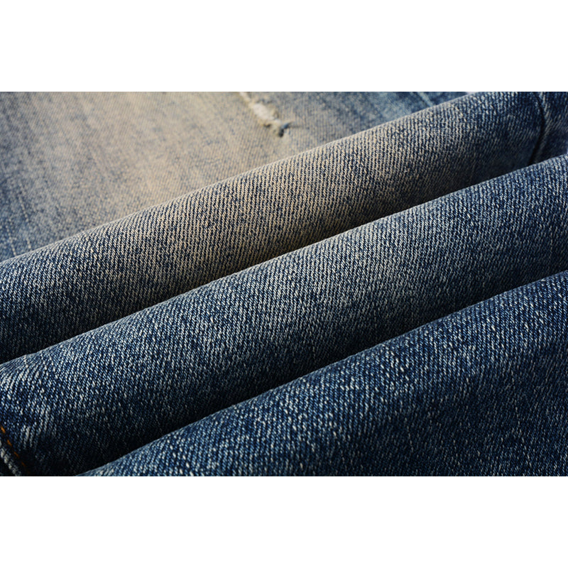 Purple Brand Jeans Pure Cotton High Street Trend #9097