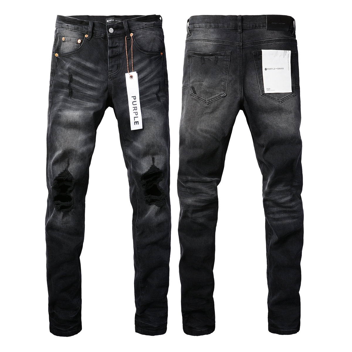 Purple Brand Jeans Pure Cotton High Street Trend #9029